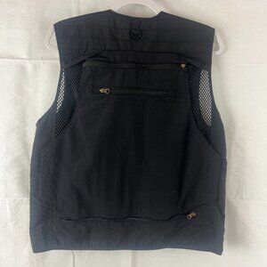 Heavens Child Black Utility Vest